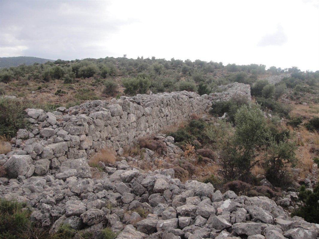 Fortification Wall Dema, Ano Liosia, Municipality of Phili