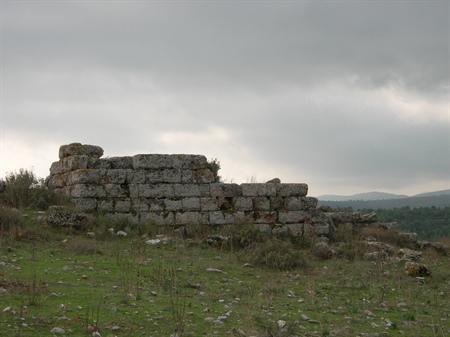 Ancient Fortress of Oinoi, site Lefka, Municipality of Mandra-Eidyllia