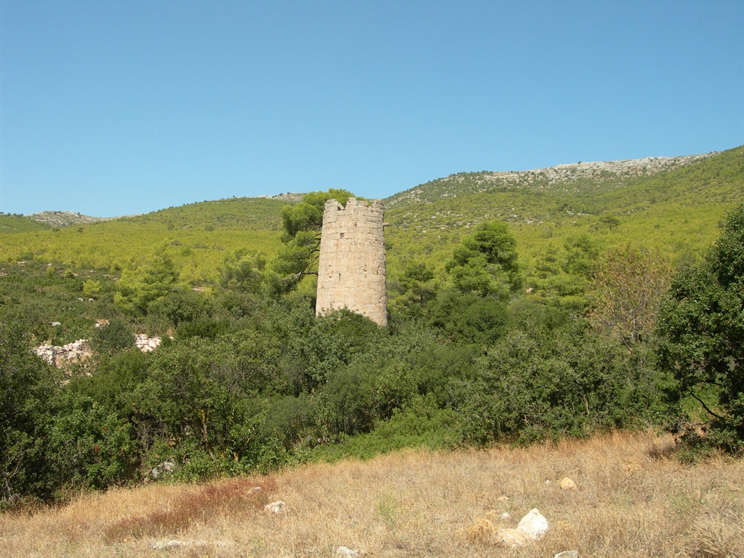 Towers of Vathychoria, Municipality of Mandra-Eidyllia