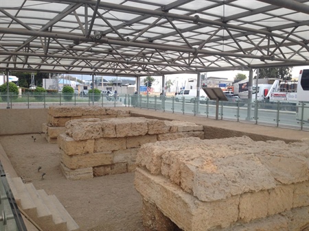 Ancient Bridge over the Kifissos river (part of ancient Iera Odos), Eleonas Metro Station, Municipality of Egaleo