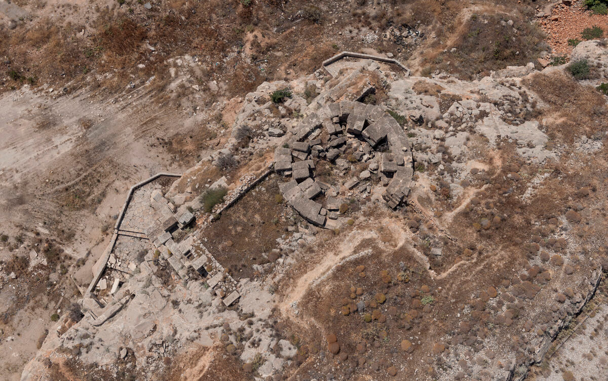 Tomb of Kar, beginning of ancient Scironian Odos, Municipality of Megara