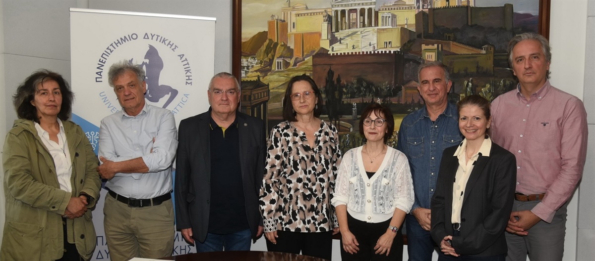Πανεπιστήμιο Δυτικής Αττικής και Εφορεία Αρχαιοτήτων Δυτικής  Αττικής  διευρύνουν τη συνεργασία τους