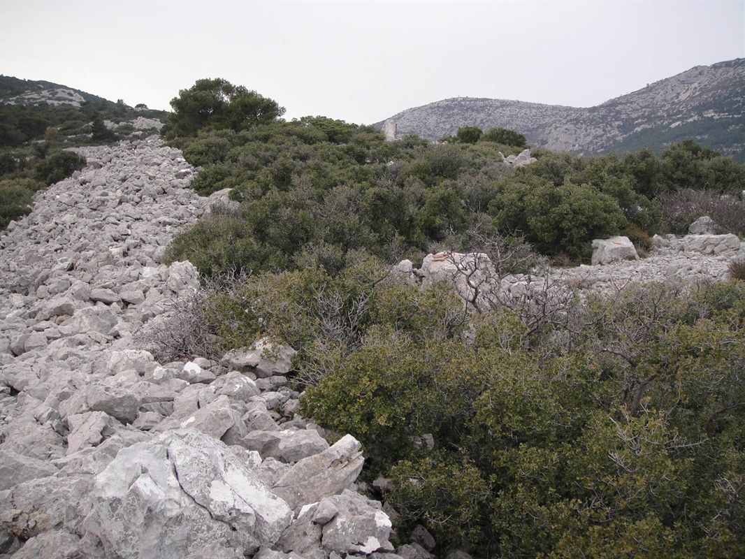 Φρούριο Λειψύδριο, θέση Κορακοφωλέζα, Πάρνηθα, Δήμος Αχαρνών