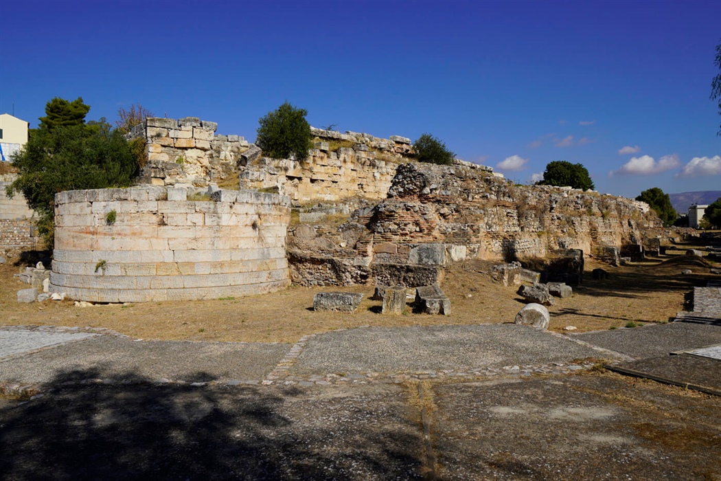 Λυκούργειο Τείχος και Νότιος Πυλώνας