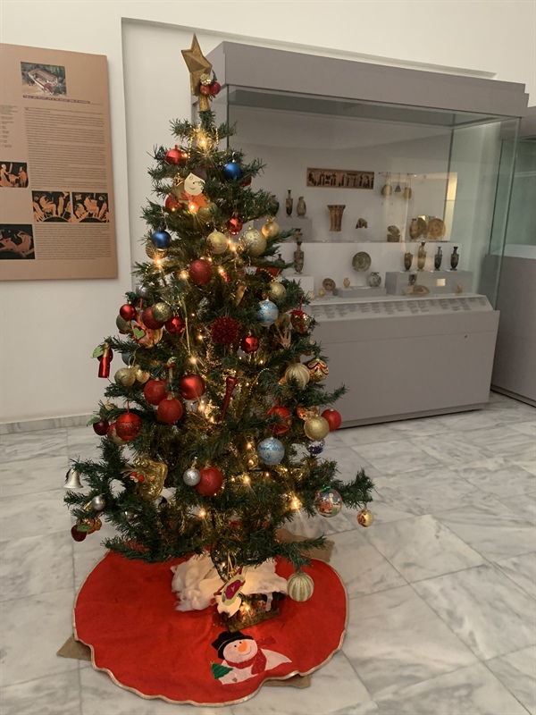 Χριστουγεννιάτικη δράση στην Αρχαιολογική Συλλογή Αχαρνών